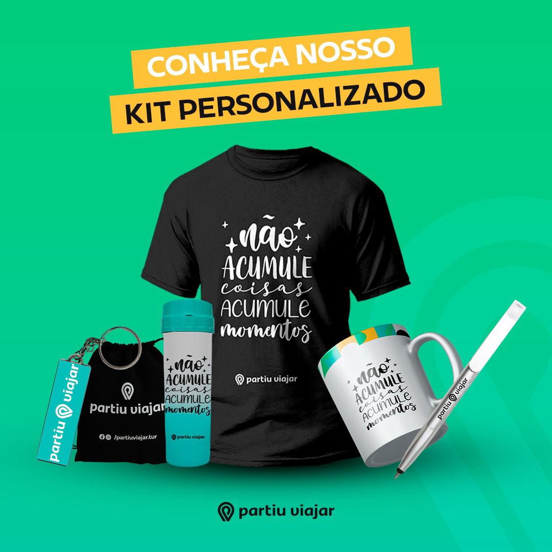 Press kit Partiu Viajar