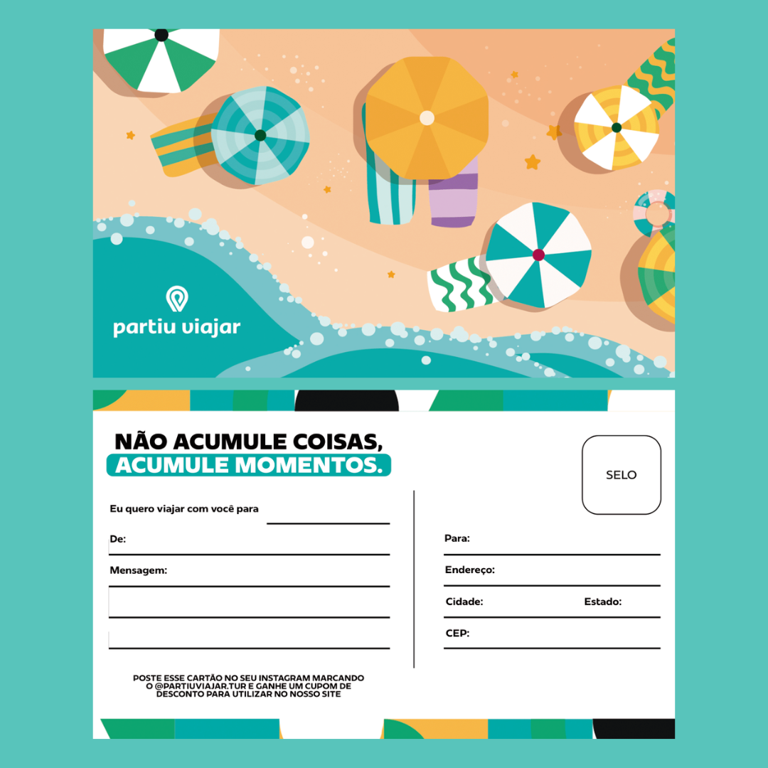 Ação Social: Cartão-postal