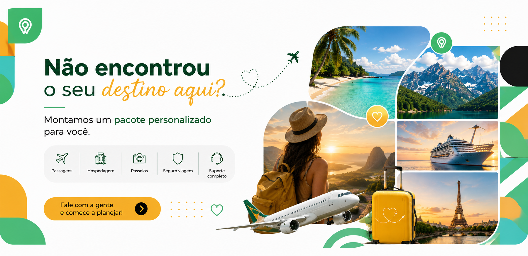 Pacotes de viagem Partiu Viajar